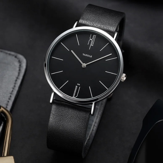 The Sterling Cowhide Watch