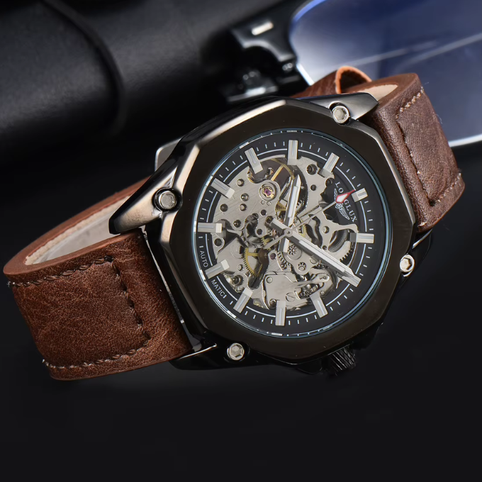 Beck Atlas 100% Cowhide Watch