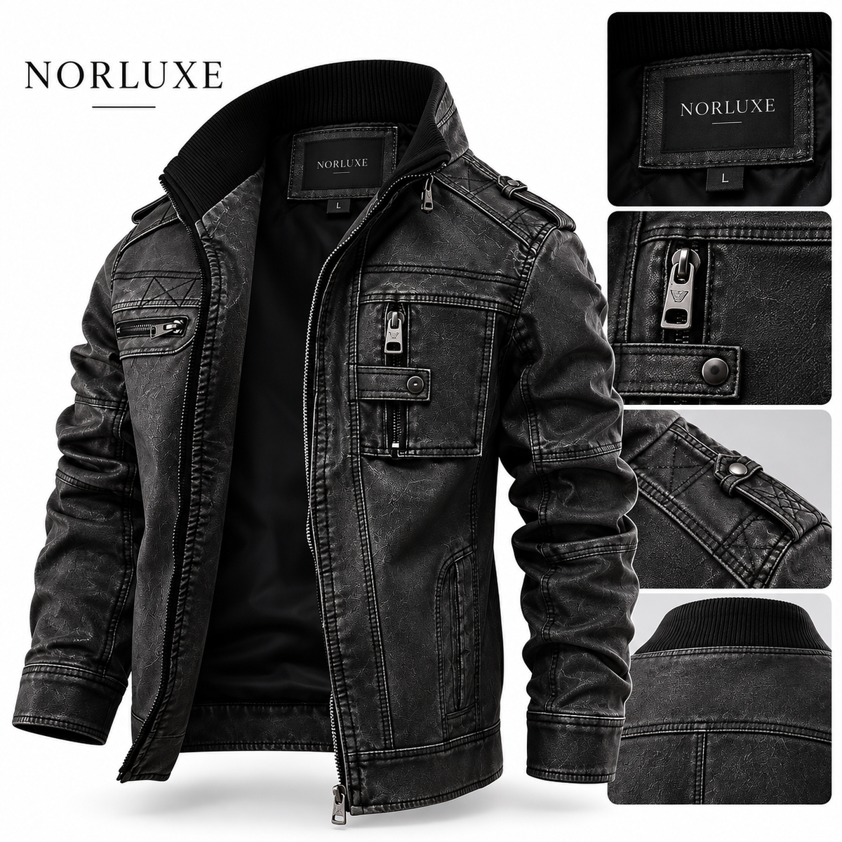 Norluxe™ Heritage Leather Jacket